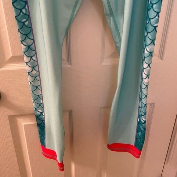 Run Disney runDisney Ariel The Little Mermaid Athletic Leggings Women's Size XL - Picture 4 of 12